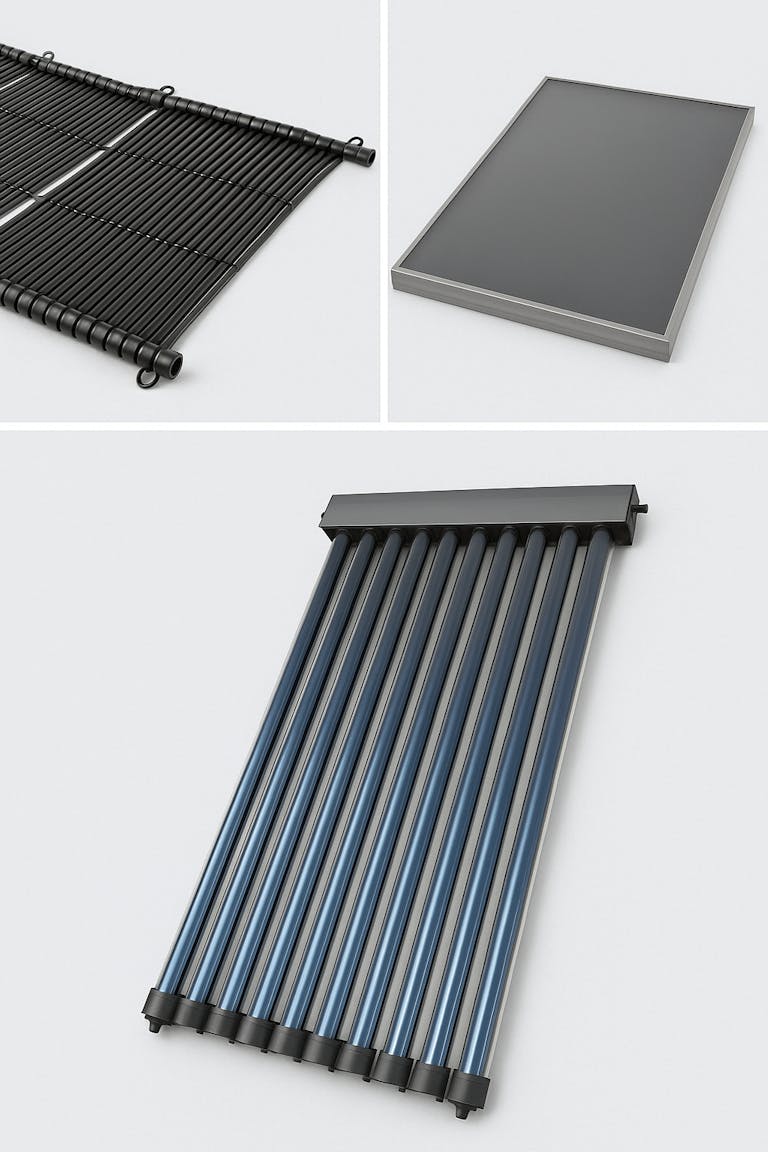Zonneboiler zwembad